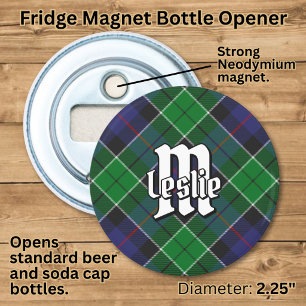 Décapsuleur Tartan de chasse du clan Leslie