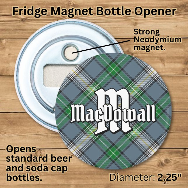 Décapsuleur Tartan du clan MacDowall (Créateur téléchargé)