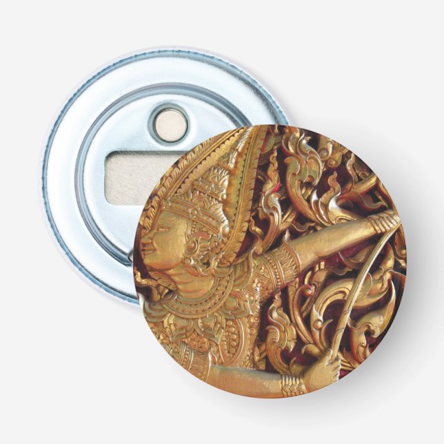 Décapsuleur Temple bouddhiste thaïlandais Détail (Devant)