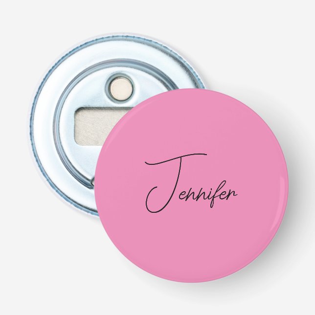 Décapsuleur Tendance Minimaliste Moderne Plaine Simple Couleur (Devant)