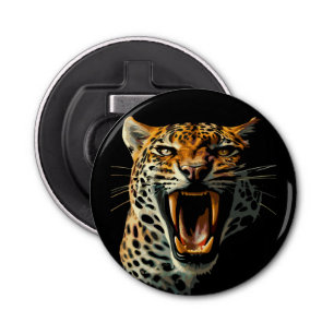 Décapsuleur Tête d'attaque du léopard