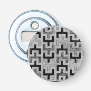 Décapsuleur Textile de boue africain avec Motifs géométriques