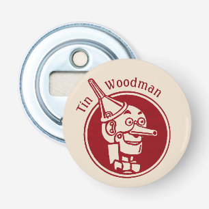 Décapsuleur Tin Woodman (Tin Man) Face CC0899 Magnifique Assis
