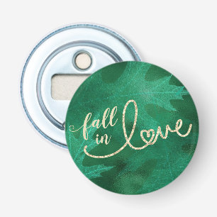 Décapsuleur Tomber amoureux de l'automne Emerald Green et Go