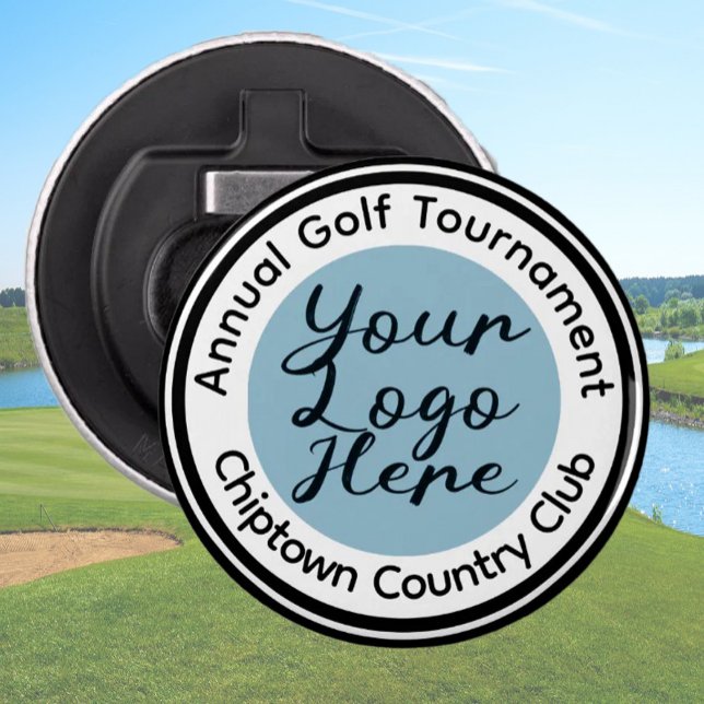 Décapsuleur Tournoi de golf ou événement logo personnalisé (Créateur téléchargé)
