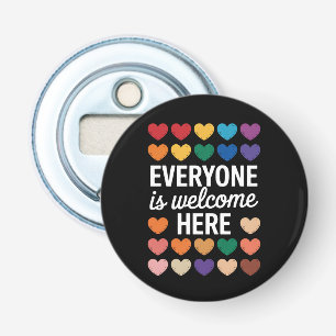 Décapsuleur Tout le monde est le bienvenu ici LGBTQ