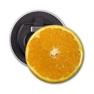 Décapsuleur Tranche fraîche de fruit orange