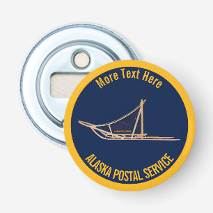 Décapsuleur Transporteur postal de l'Alaska Dog Sled