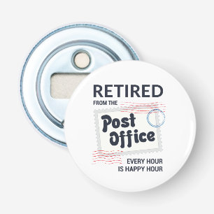 Décapsuleur Travailleur postal à la retraite Retraite Facteur