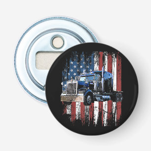Décapsuleur Trucker American Flag Truck Driver Truck Driver Gi