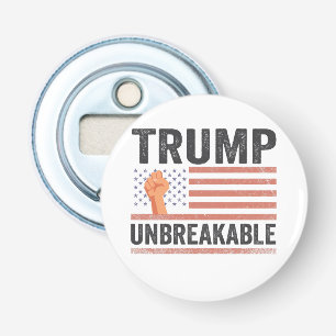 Décapsuleur Trump : un président Trump indestructible, le drap