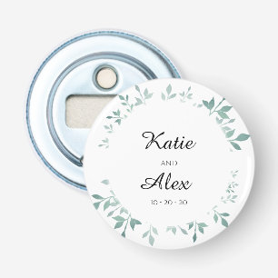 Décapsuleur Turquoise effet textuel Faveur du mariage
