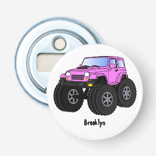 Décapsuleur Un Pink Monster Cartoon