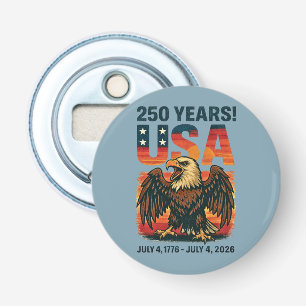 Décapsuleur USA 250 Years - Patriotic Bald Eagle 4 juillet 202
