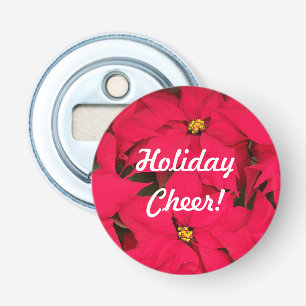 Décapsuleur Vacances Cheer Poinsettias