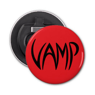 Décapsuleur Version de texte Vamp (rouge/noir)