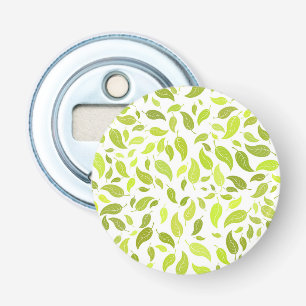 Décapsuleur Vert Feuille Nature Imprimer, Plante Motif feuille