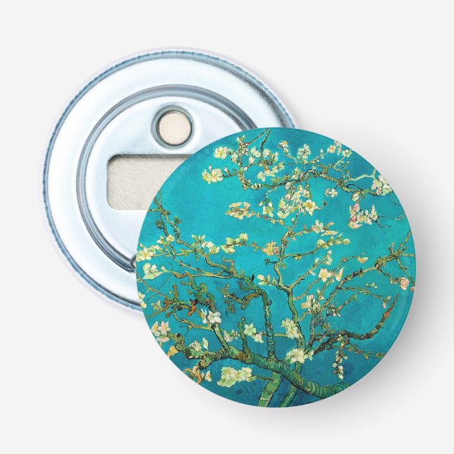 Décapsuleur Vincent Van Gogh Blossoming Almond Tree Floral Art (Devant)