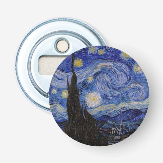 Décapsuleur Vincent Van Gogh - La nuit étoilée (Devant)