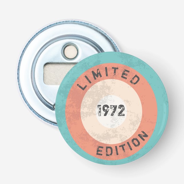 Décapsuleur Vintage 1972 Bottle Opener - Limited Edition 54e (Devant)