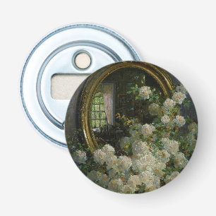 Décapsuleur Vintage Abbott Fuller Grave Fleurs et miroir