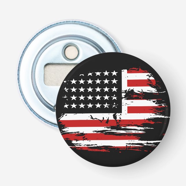 Décapsuleur Vintage American Flag Bottle Opener (Devant)