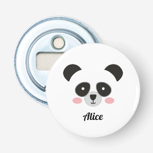 Décapsuleur Visage de Panda Mignon Personnalisé – Nom Personna