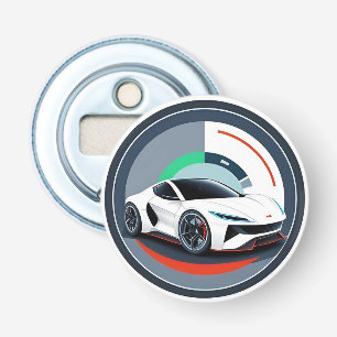 Décapsuleur Voiture de course au design dynamique
