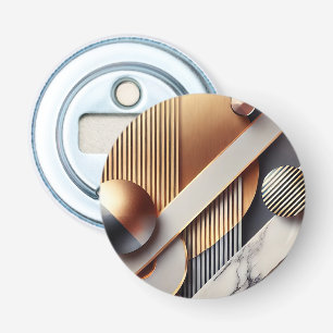 Décapsuleur Voiture d'or géométrique moderne Vent Air Freshene