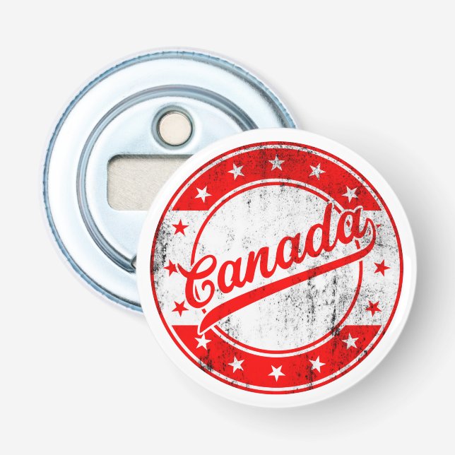 Décapsuleur Voyageur mondial - Canada Bottle Opener (Devant)