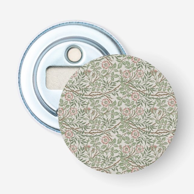 Décapsuleur William Morris Sweetbrie Floral Art Nouveau (Devant)