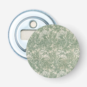 Décapsuleur William Morris tulip fond textile vert
