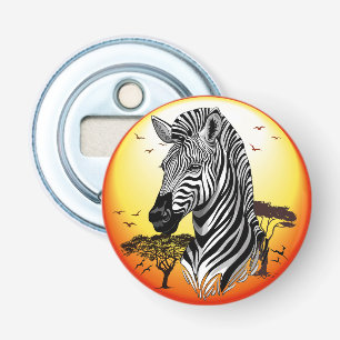 Décapsuleur Zebra African Savanna Wild Animal