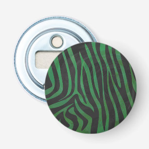 Décapsuleur Zebra Black et Green Print