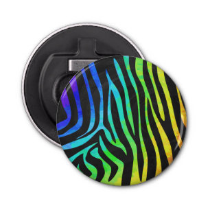 Décapsuleur Zebra Black et Rainbow Print