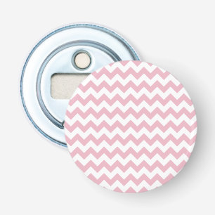 Décapsuleur Zigzag rose, Chevron rose, Motif géométrique
