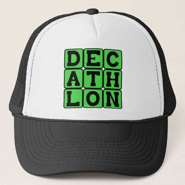 Decathlon, Track Sports Truckerkappe (Vorderseite)