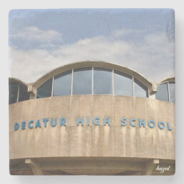 Decatur High School Untersetzer, Decatur Georgia Steinuntersetzer