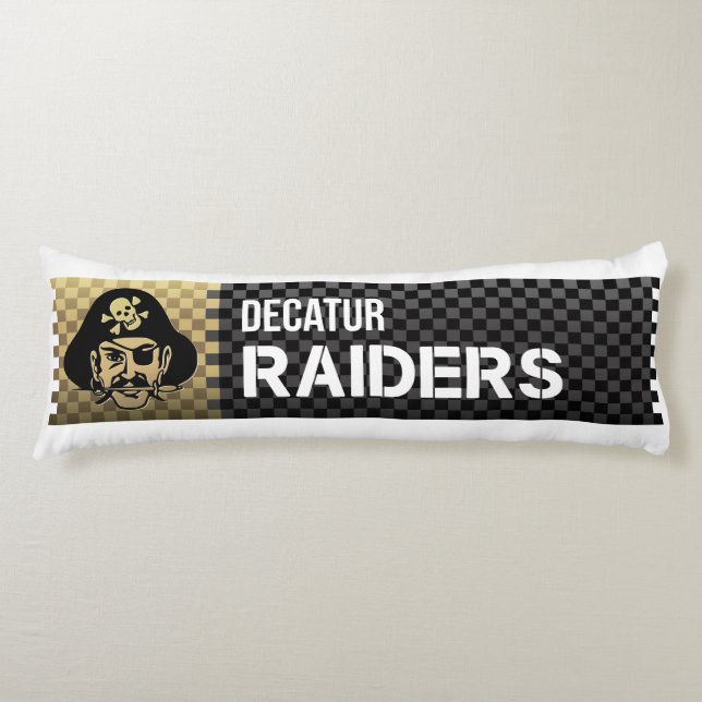 Decatur Raiders #2 Seitenschläferkissen (Vorderseite)