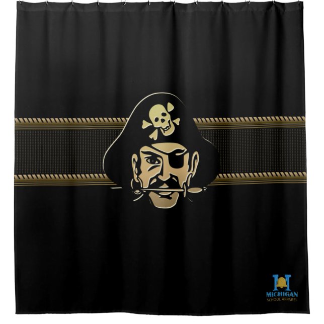 Decatur Raiders #4 Duschvorhang (Vorderseite)