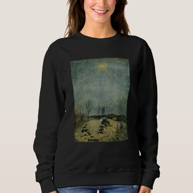 December by Theodor Kittelsen Sweatshirt (Vorderseite)