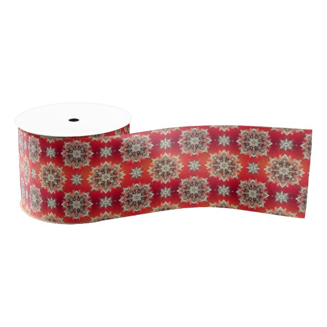 December Snowflakes  Ripsband (Spule)