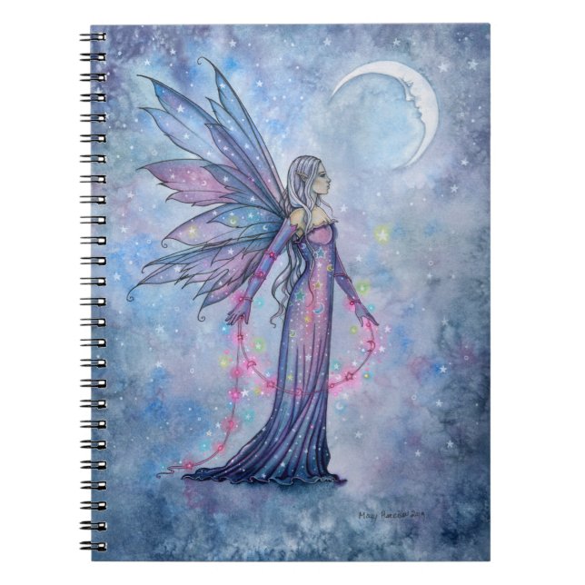 Décembre Moon Fairy Carnet par Molly Harrison (Devant)