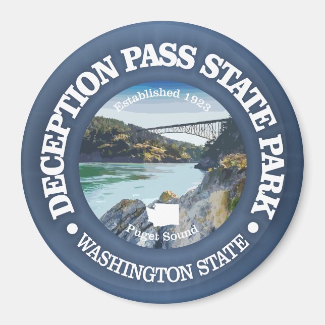 Deception Pass SP Magnet (Vorne)