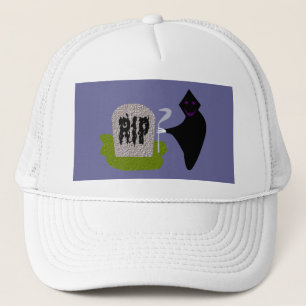 Décès dans le cimetière Casquette d'Halloween
