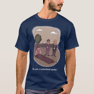Décès Nous pouvons Navy Blue T-Shirt