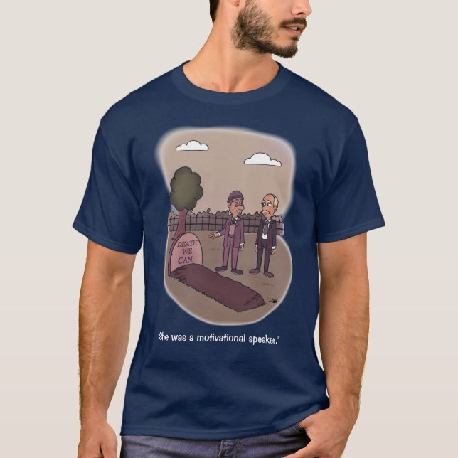 Décès Nous pouvons Navy Blue T-Shirt (Devant)