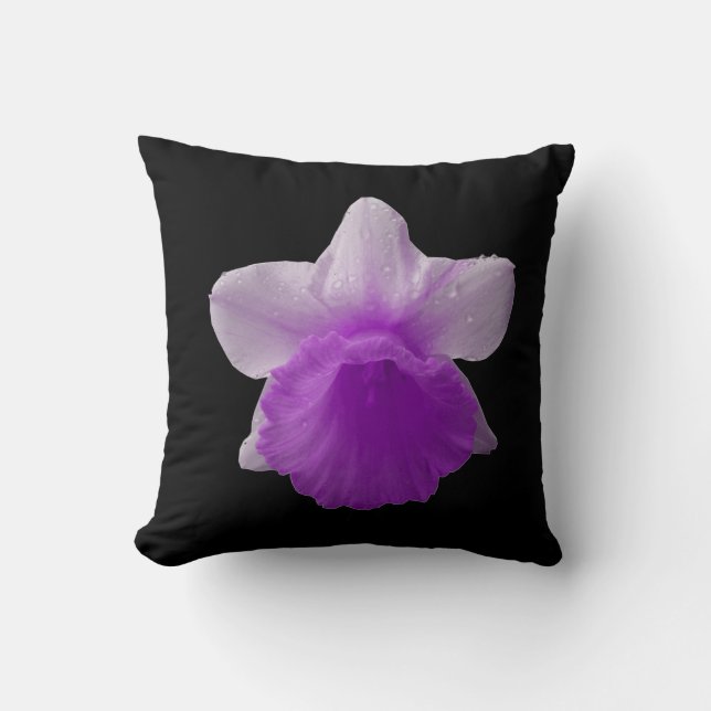 Déchets Daffodil Purple Coussin (Recto)