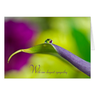 Déchets de Sympathie profonde sur la feuille