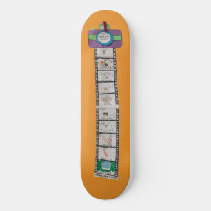 Déchiquetez le skateboard d'été